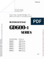 Komatsu Motor Grader Gd605r 1 Shop Manual