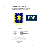 Proposal Kerja Praktek PPSDM MIGAS CEPU 19521043 Dan 19521058