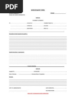 Work Request Form