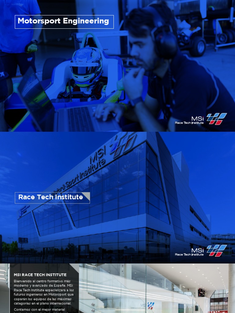 MSi RTi Master Motorsport Engineering 2023-2024 | PDF | Ingeniería ...