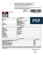 Bukti Cetak Pendataan Mahasiswa Baru (Gufron)