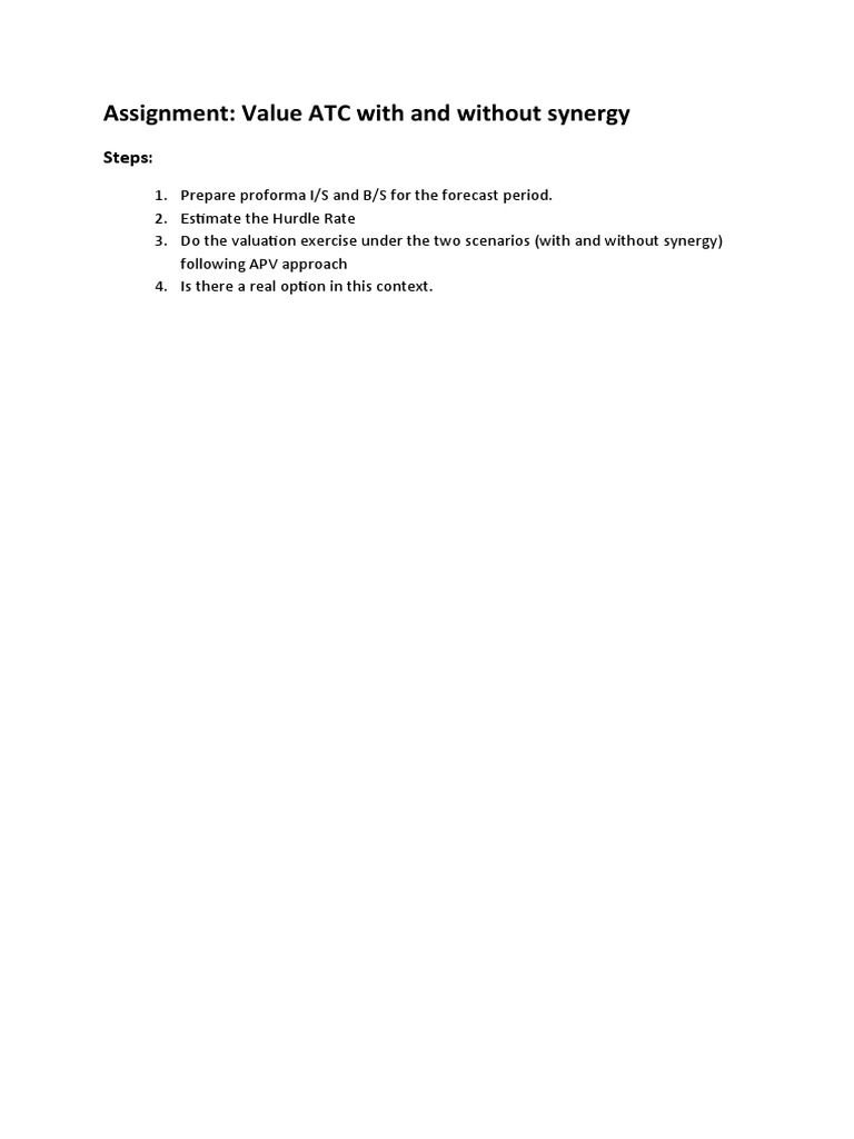 ATC Assignment Questions PDF