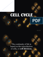 Lec 7 Cell Cycle