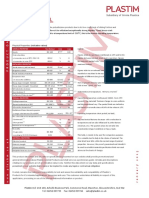 UHMWPE PE1000 Technical Data Sheet