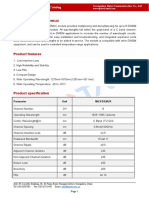 8ch DWDM Mux Demux