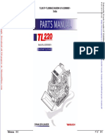 Takeuchi Track Loader P Tl220bad Parts Manual