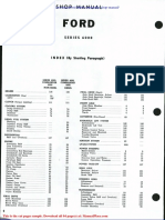 Ford 6000 Commander Shop Manual