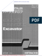 Hitachi Ex220 3 Excavator Parts Catalog