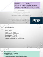Manajemen Perioperatif Mioma Uteri Dengan Anemia