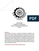 Case Study Solution Columbia S Final Mission PDF