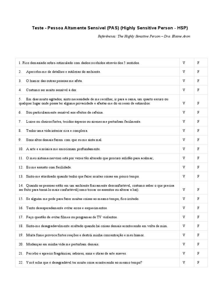 Teste - PAS | PDF
