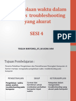 SESI 4-Pengelolaan Waktu Dalam Analisis Troubleshooting Yang Akurat