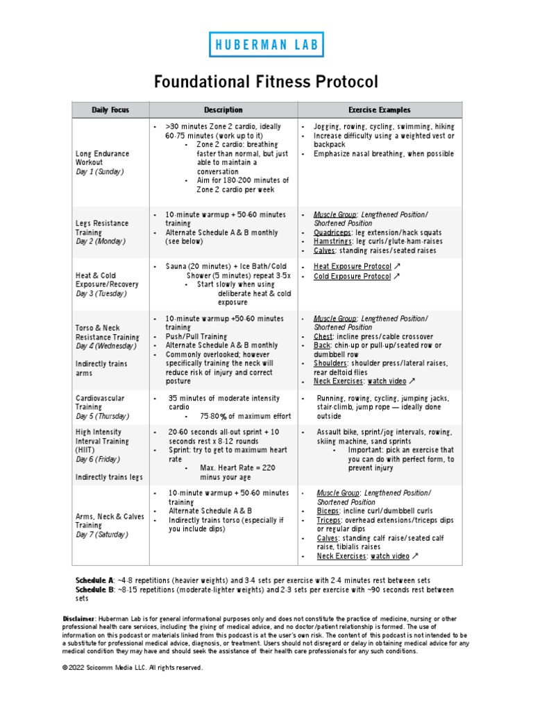 Neural Network Newsletter Foundational Fitness Protocol PDF Weight