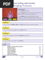 Scratch Coding: Skating Penguin Challenges | PDF