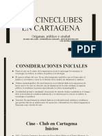 Los Cineclubes en Cartagena