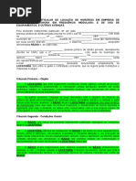 Contrato Locação Horário Radio TV