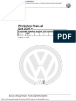 Volkswagen 6 Cylinder Injection Engine Individual