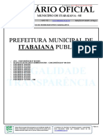 Diário Oficial: Prefeitura Municipal de