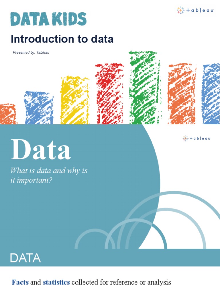 03 Data Kids Intro To Data Presentation | PDF | Data | Quantitative ...