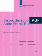 Inspectierapport Anne Frank Huis