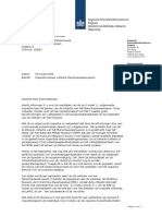 Brief Vervolg Inspectie Overheidsinformatie en Erfgoed Beheer Collectie Marechausseemuseum April 2022
