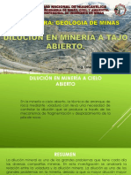 Dilucion en Mineria A Tajo Abierto - Sesion 14