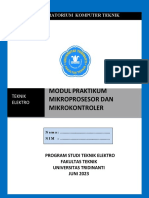 Modul 1 Praktikum Mikrokontroler & Mikroprosesor