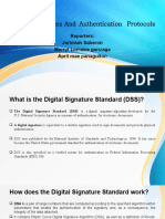 Digital Signatures and Authentication Protocols