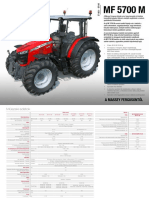 Massey Ferguson 5M Műszaki Adatlap