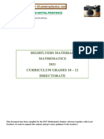 Gr-12 Maths High-Flyer-Document 2021
