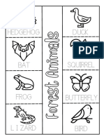 G2 - U4 - Forest Animals - Interactive Notebook