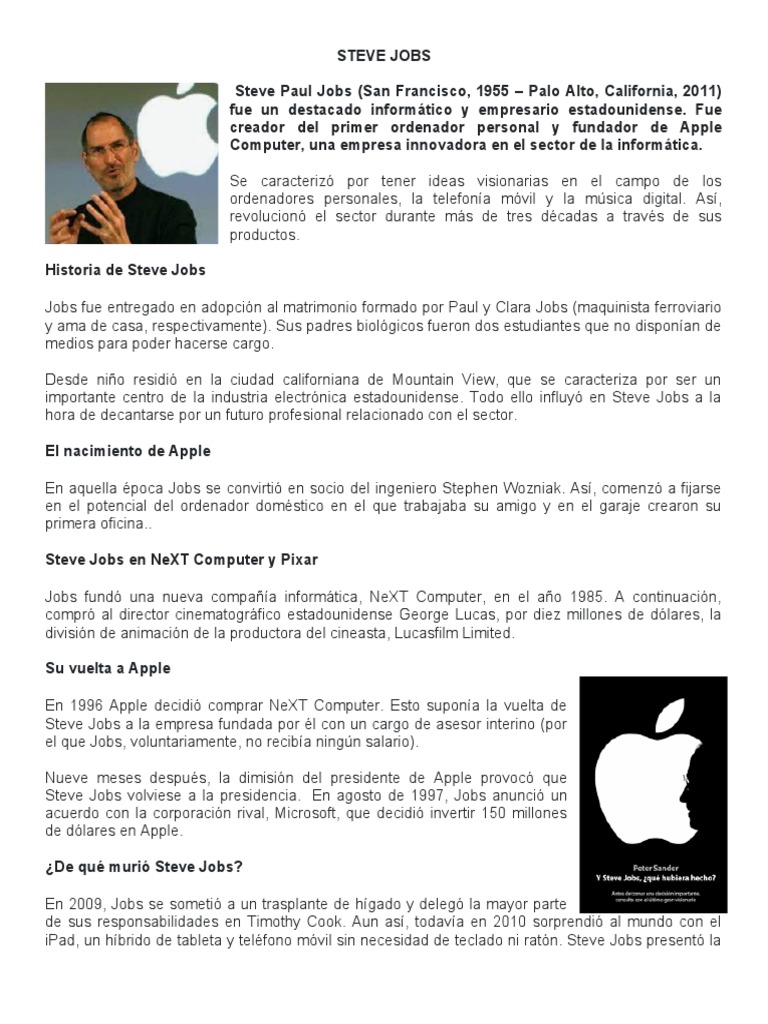 Steve Jobs | PDF