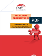 PROBLEMAS PROPUESTOS 03 Magnetismo y Electromagnetismo