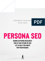 Persona SEO 1st Edition