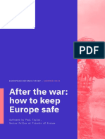 Friends of Europe European Defence Study After The War 2023