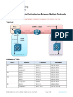 16.1.4 Lab - Configure Route Redistribution Using BGP - ILM