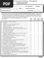 Escala Snap Iv | PDF