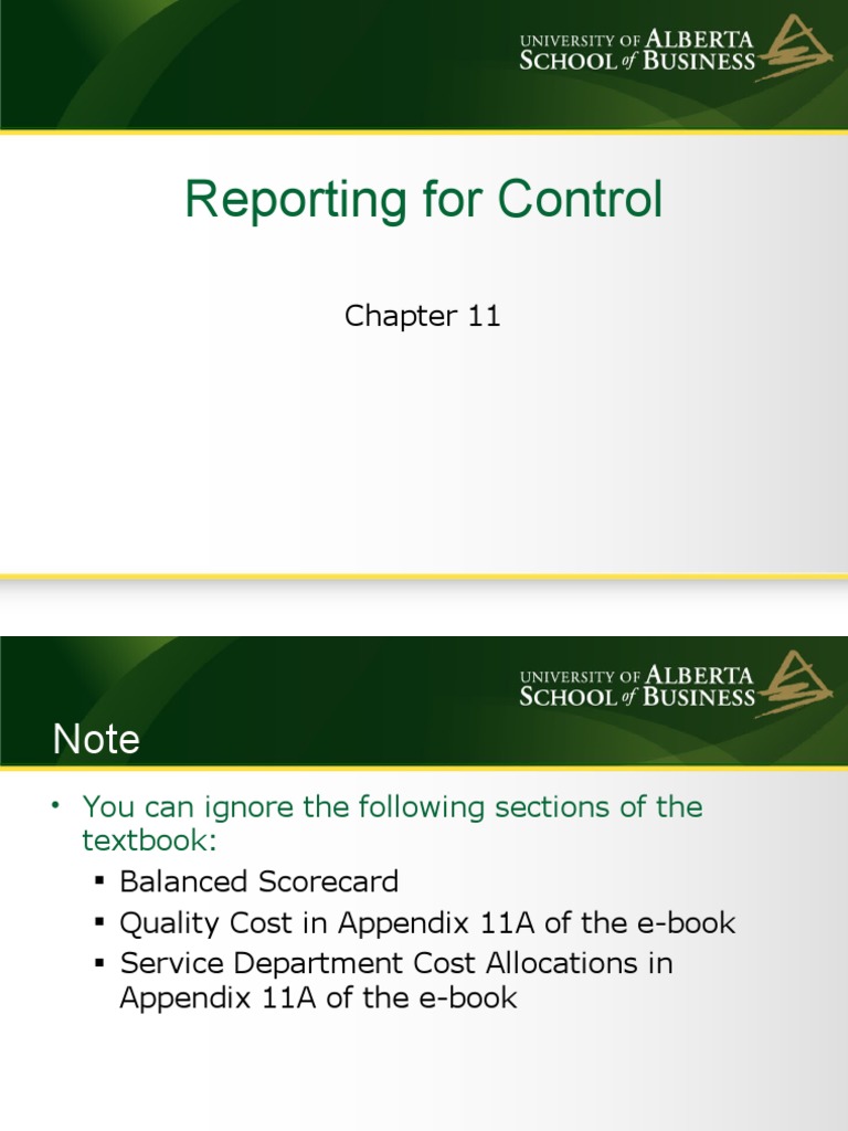 Chapter 11 | PDF | Return On Investment | Cost