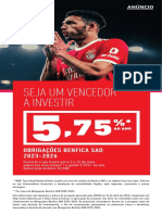 Folheto - Benfica