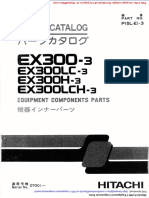 Hitachi Ex300 3 Equipment Components Parts