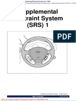 Hyundai Technical Training Step 1 Supplemental Restraint System Srs 1 2009