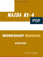 Mazda RX 4 Workshop Manual