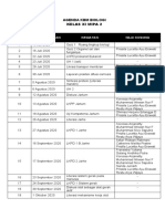 Agenda KBM Bio Xi Mipa 2