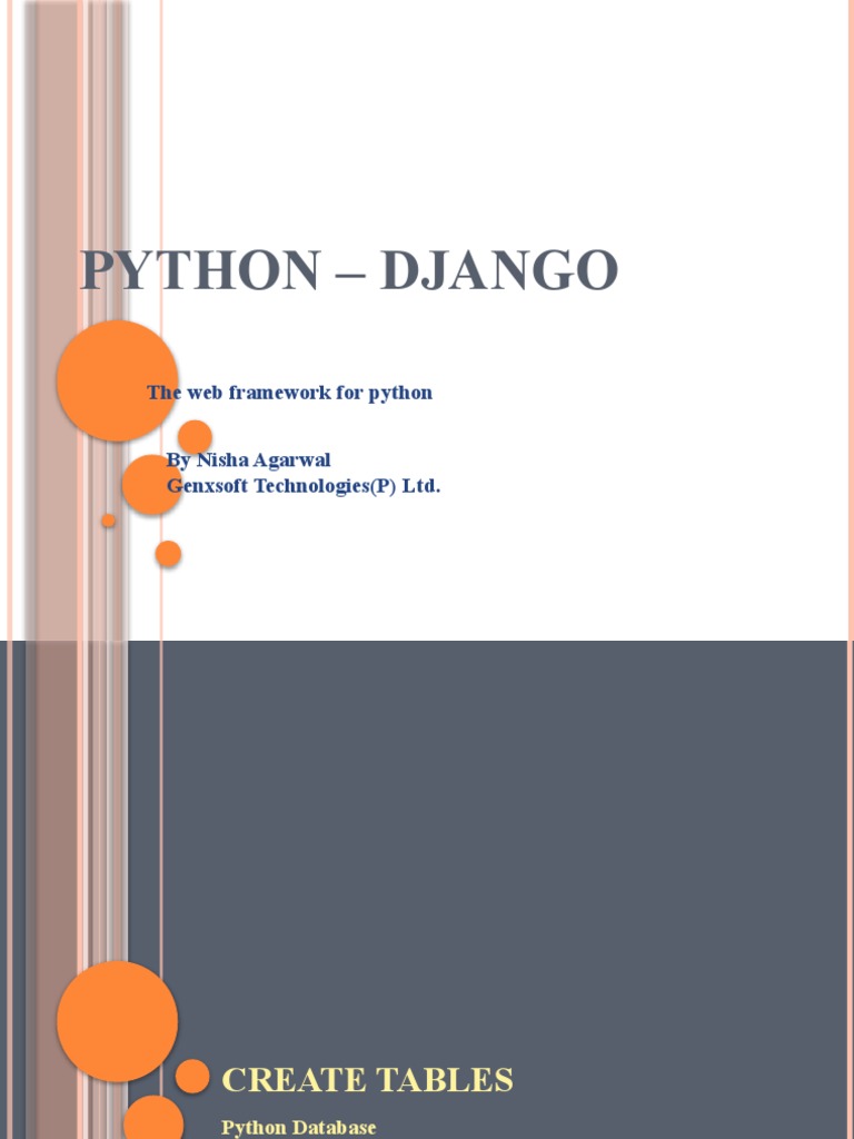 Python Django | PDF
