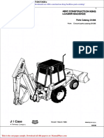 Case 480c Construction King Backhoe Parts Catalog