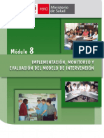 Modulo 8 - Implementacion Monitoreo y Evaluacion Del Modlo de Intervencion