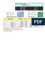 Income Tax Calculator 23-24 (Salary, Rent, Business Income)