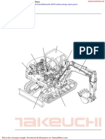 Takeuchi Tb070 Undercarriage Spare Parts