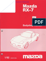 Mazda RX 7 Bodyshop Manual