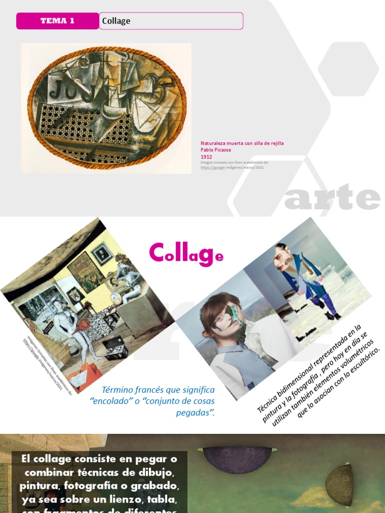 Tema 3.1 Collage | PDF | Collage | Visión, image size:768x1024